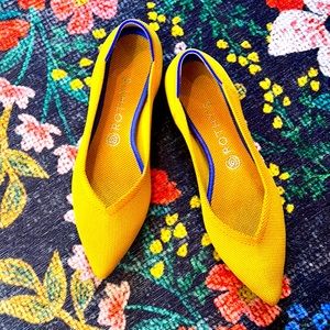 Rothys marigold point flats 9.5